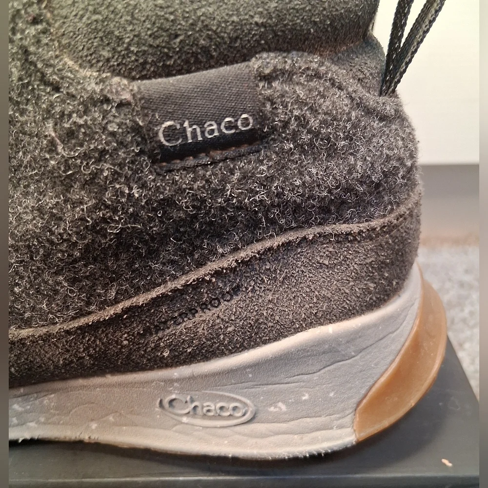 Chaco Borealis Ledge Waterproof Boot Gray Mid Top Womens US Size 7